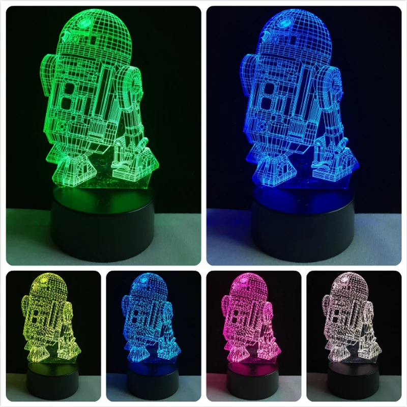 Luzes da Noite led rgb toque de controle Potência : 0-5 w