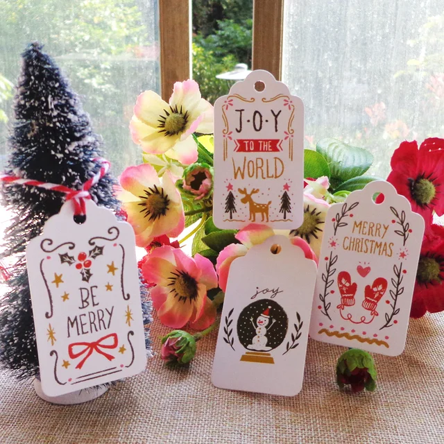 50pcs merry christmas gift