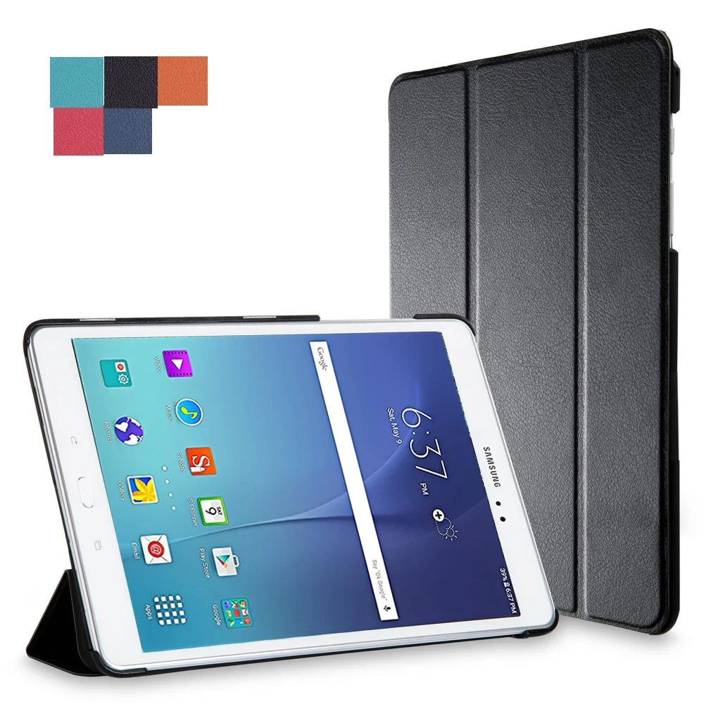 Фото Tab A 9,7 чехол для Samsung Galaxy SM-T550 T555C P550 P555C планшет автоматический спящий Кожаный Чехол + пленка + ручка №1