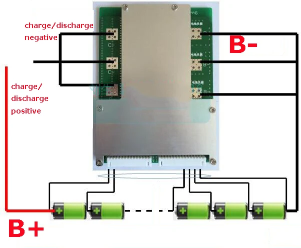 13S 120A версия S литий-полимерная lipo BMS/PCM/PCB плата защиты батареи для 13 упаковок 18650 литий-ионный аккумулятор с балансом