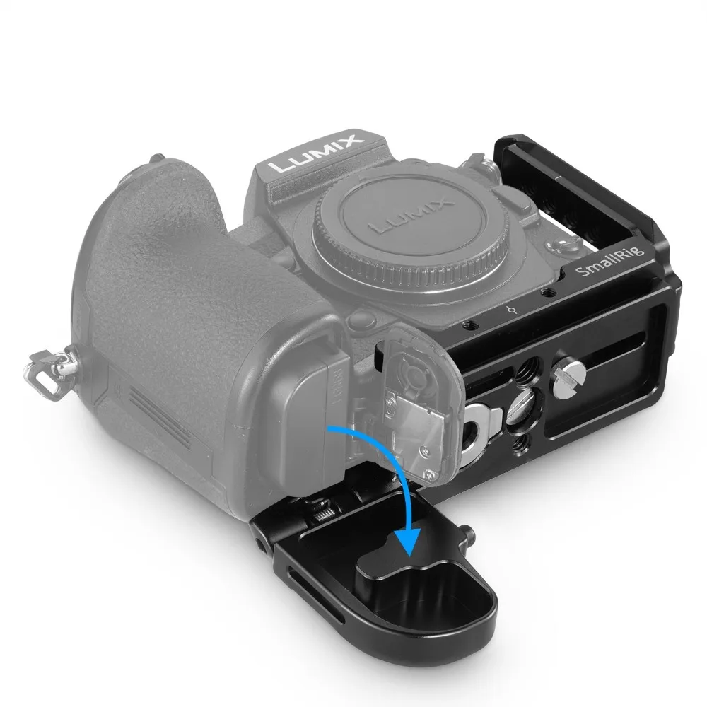 SmallRig G9 l-кронштейн для камеры Panasonic Lumix G9 l-пластина быстрого крепления для штатива Моноподы прикрепить 2191
