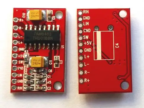 3W*2 Mini Digital Power Audio Amplifier Board DIY Stereo