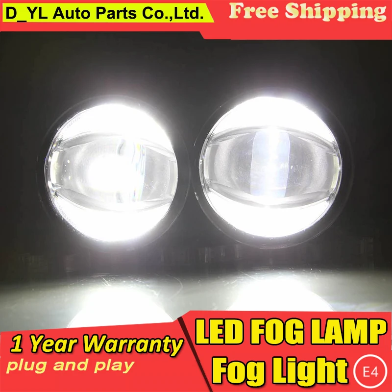 

Car Styling Daytime Running Light 2009 for Acura TL LED Fog Light Auto Angel Eye Fog Lamp LED DRL High&Low Beam Fast Shipping