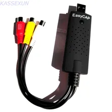 2017 new vhs video audio capture card usb2.0 UVC, convert any analog video to digital via PC MAC Linux OS, Free shipping