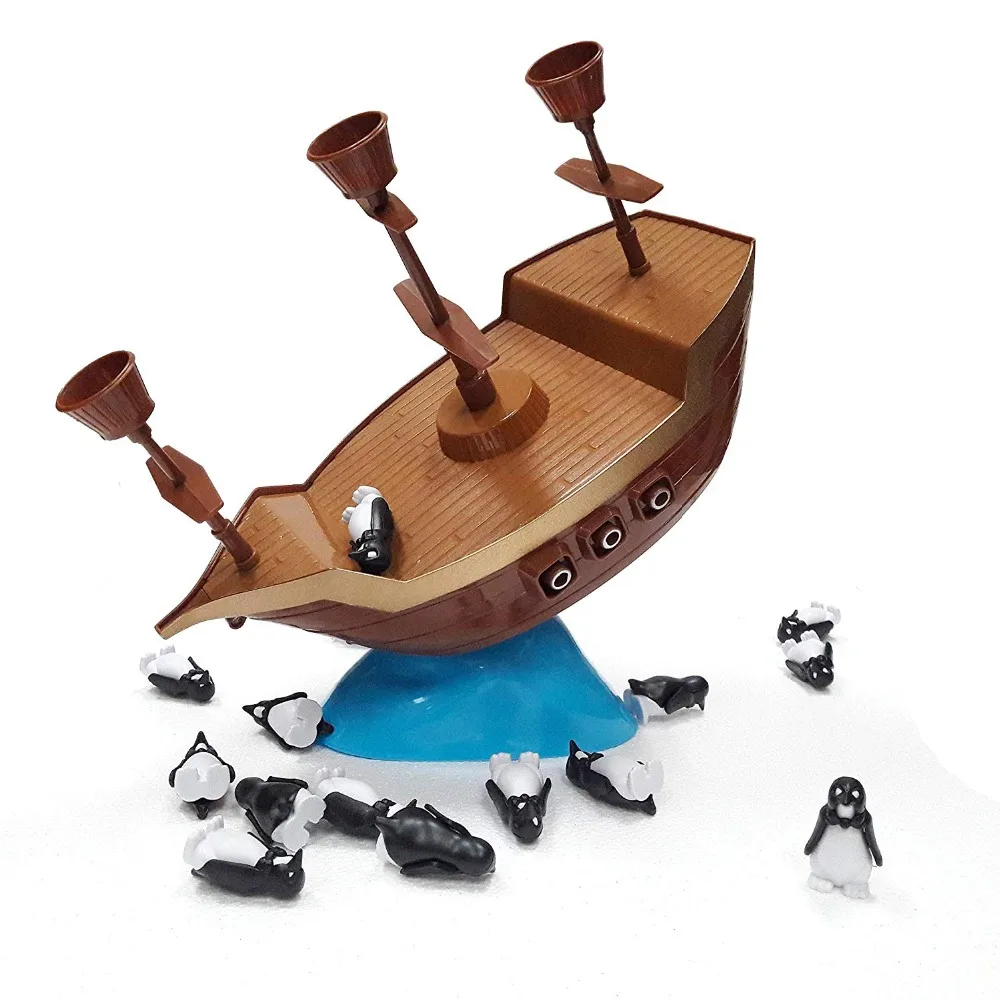 Don't Rock The Boat Skill & Action Balancing Game Board Game , Penguin Boat  Pirates Balance Game For Children - Gags & Practical Jokes - AliExpress
