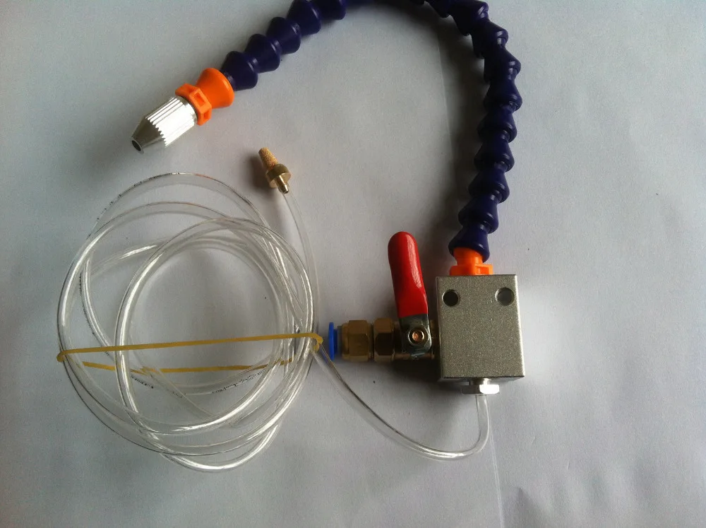Mist Coolant Lubrication Spray System For 8mm Air Pipe CNC Lathe