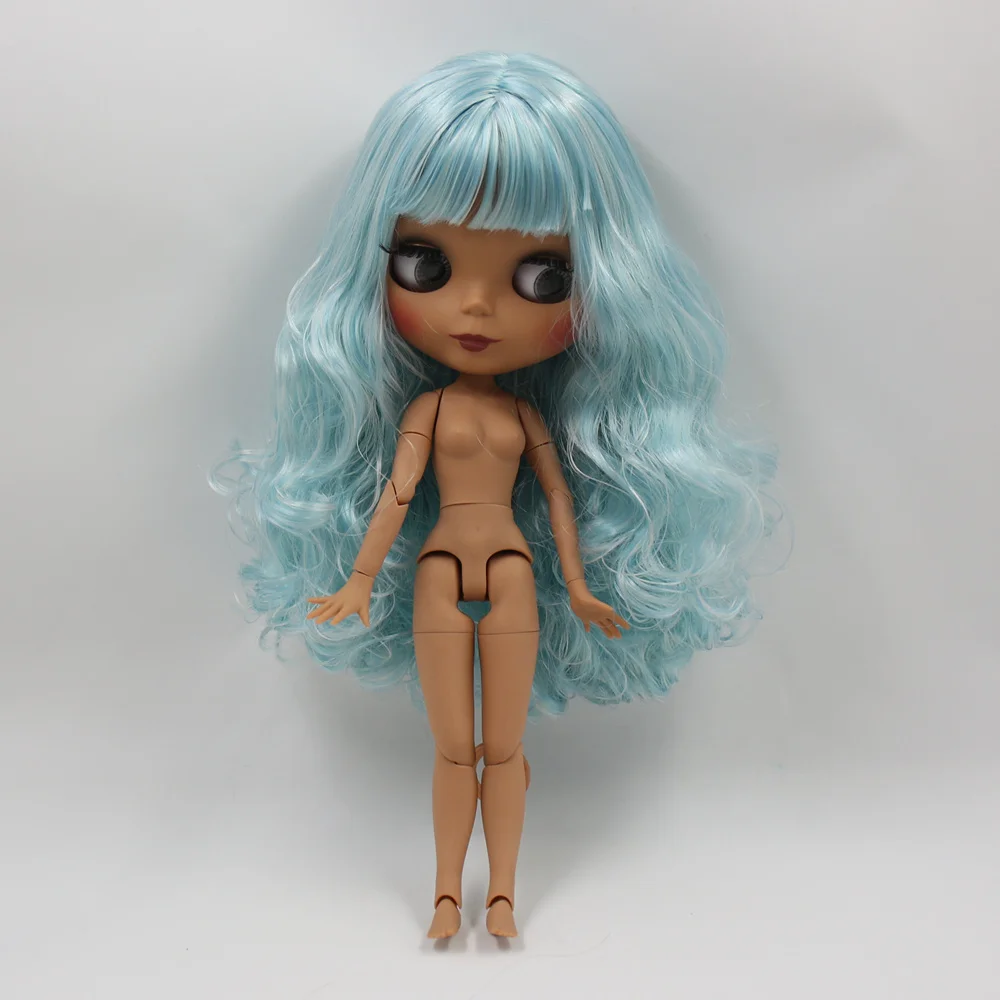 Кукла Blyth ICY DBS с темной кожей шарнирное тело новое матовое лицо золотыми