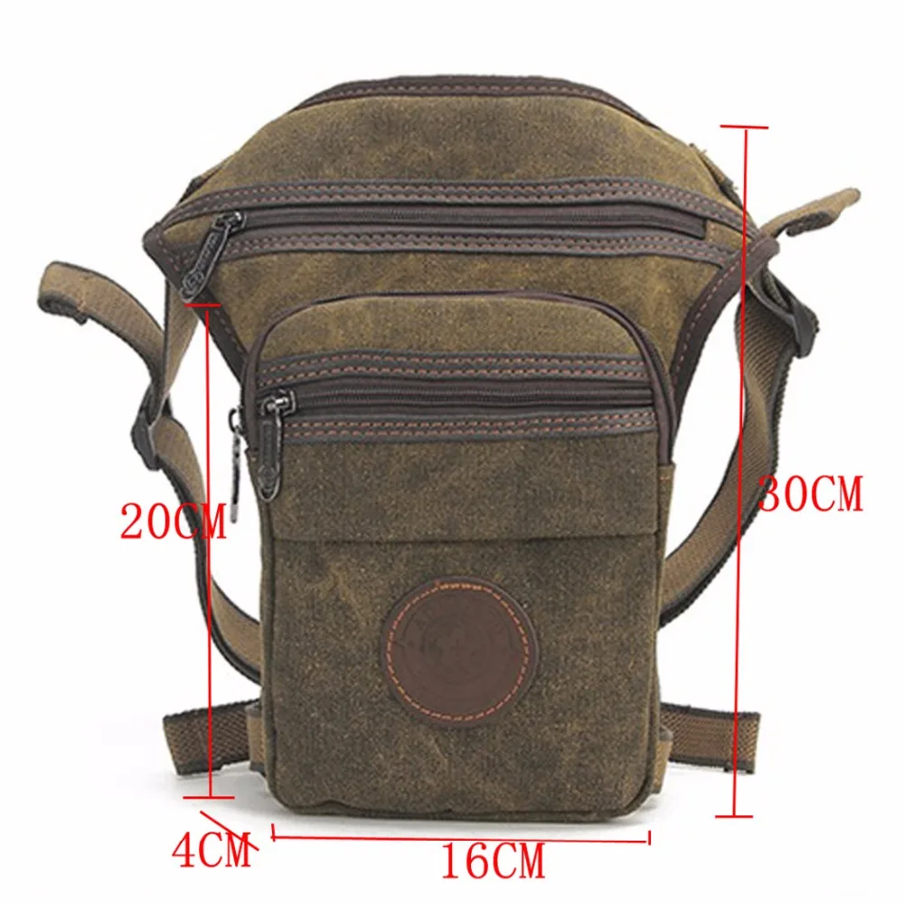 Забавная Холщовая Сумка для мужчин мессенджер мотоциклистов треккинговых бедер