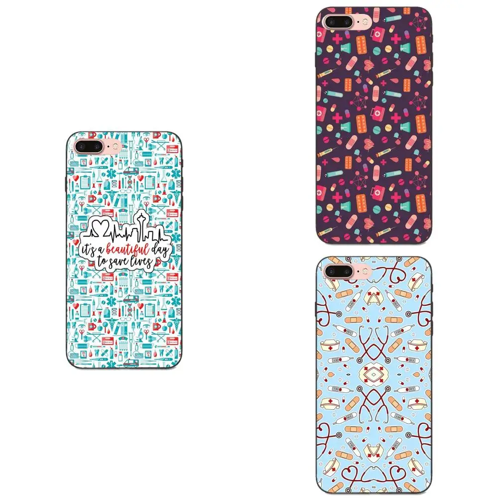 

Nurse Medical Medicine Health Heart Case TPU Cover For Samsung Galaxy A3 A5 A6 A6s A7 A8 A9 Star Plus 2016 2017 2018