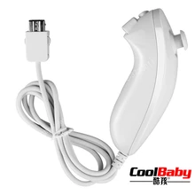 1 шт. черный цвет для нунчаки пульт дистанционного управления для wii черный nunchunk пульта дистанционного управления usb порт