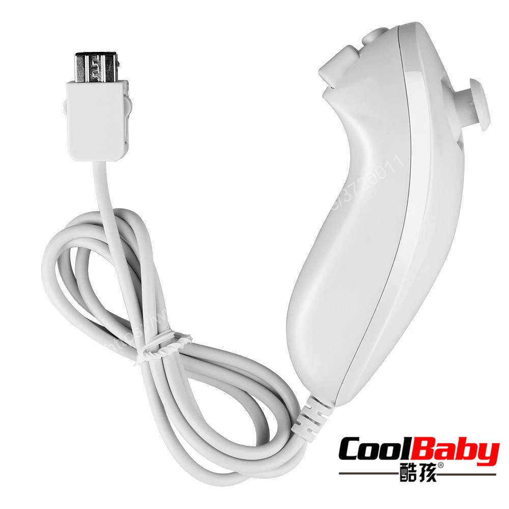 

1pcs black color for NUNCHUCK CONTROLLER REMOTE FOR Wii black nunchunk remote controller usb port