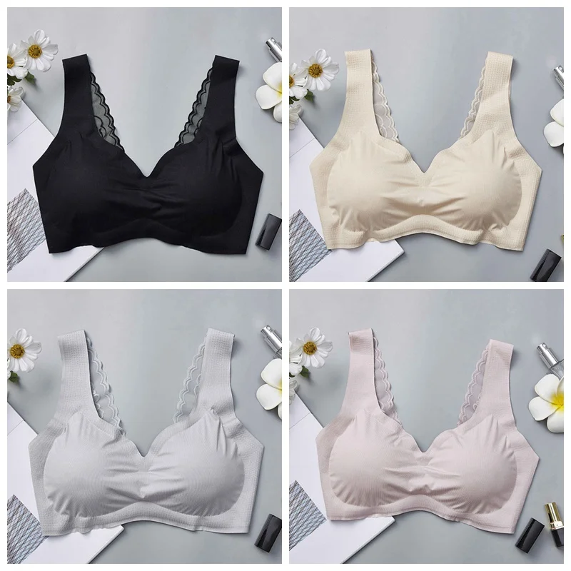 Бюстгальтеры для женщин нижнее белье женские Soutien Gorge Femme кружевные трусы нижнее белье Brasier Mujer сексуальные бесшовные комфортные