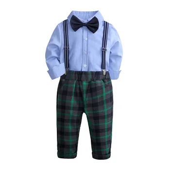 

Boys Clothes Sets New Winter Christmas Outfit Children Clothing Gentleman Suits Autumn Long Sleeve Costume For Kids Clothes Sets