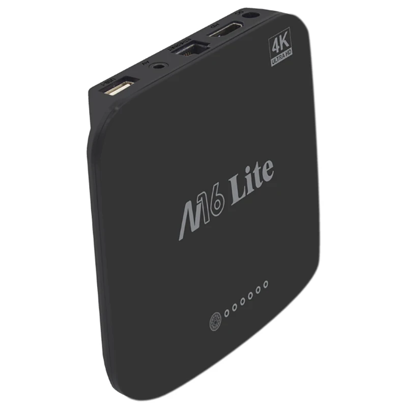 

M16 Lite Android Smart Tv Box Emmc Rom Set Top Box 4K 3D H.265 Wifi Media Player Tv Receiver Us Plug
