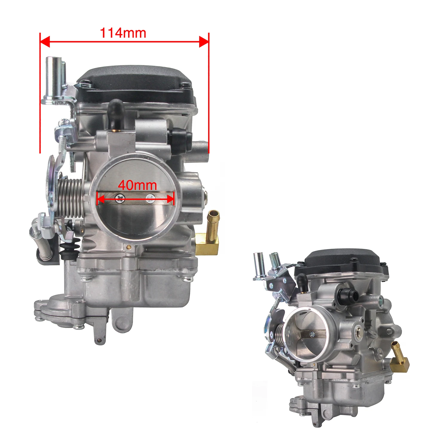 Alconstar-CV40 40 мм мотоциклетный Карбюратор Carb ПОДХОДИТ для Harley CV40 Road King Super Electra Glide FatBoy Carb сборка гоночный