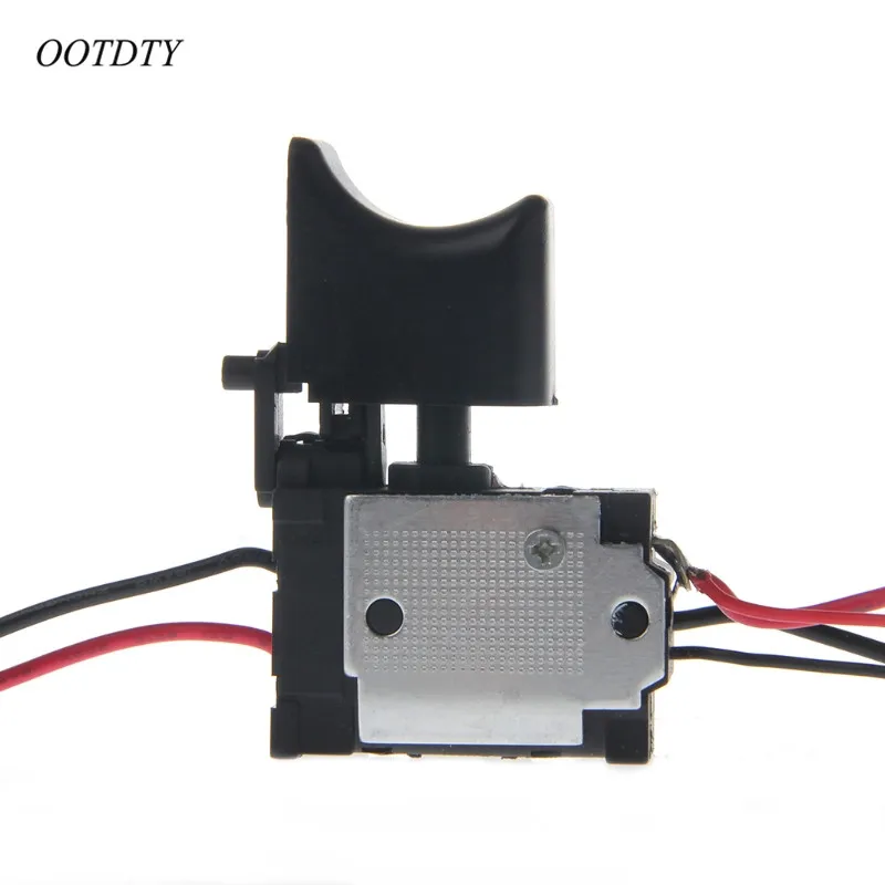  OOTDTY Electric Drill Dustproof Speed Control Push Button Trigger Switch DC 7.2-24V