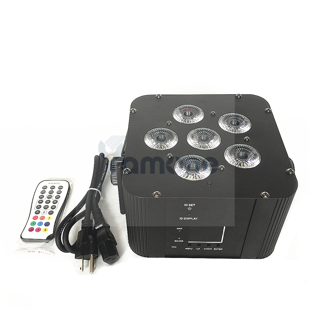 6x18w Battery par 11