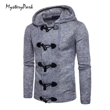 MysteryPark Men’s Casual Thick Sweater Cardigan Fashion Solid Warm Sweaters