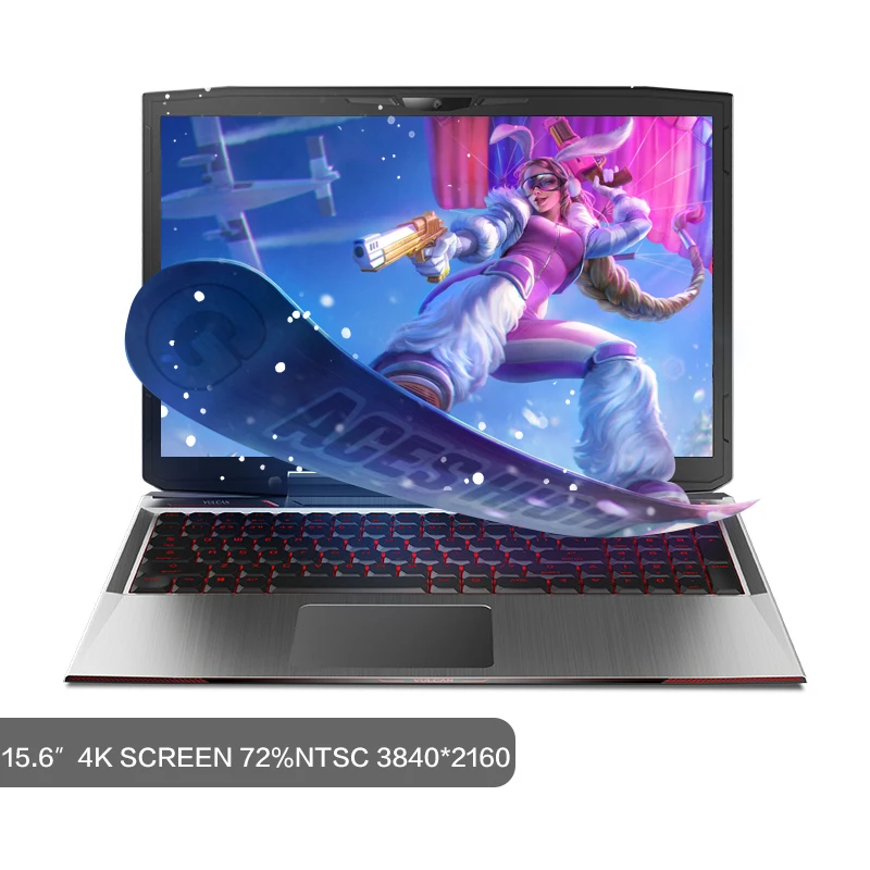 

MaiBenBen JinGang T6 for Gaming Laptop Intel i7-8750H+GTX1060 Graphic Card/8G-16G RAM/PCI-E 256G+1TB/DOS/Win10/15.6" 4K 72%NTSC