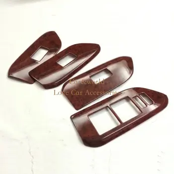 

For Toyota Land Cruiser Prado FJ150 150 2010-2019 Door Window Switch Cover Interior Armrest Panel Trims Car-Styling Accessories