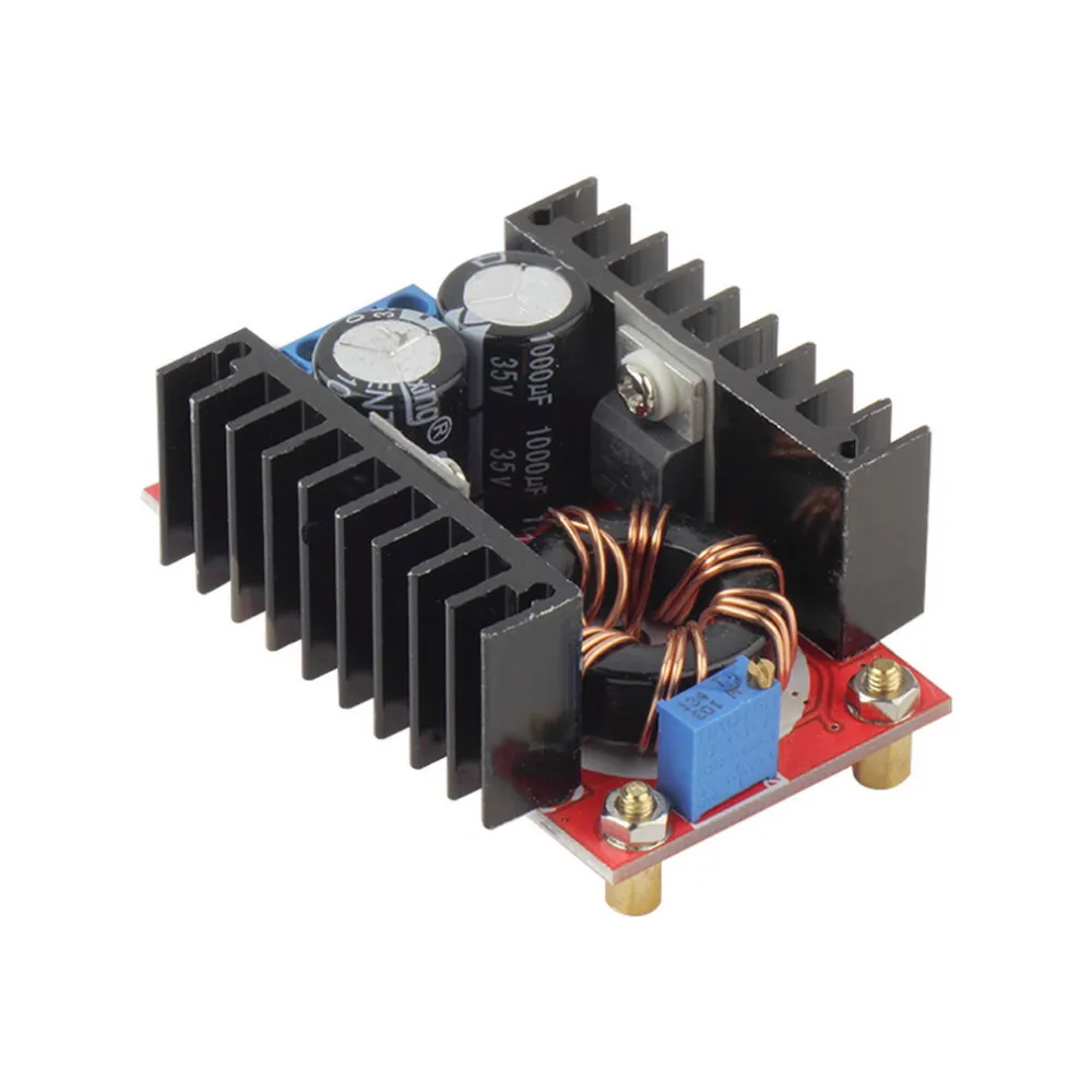 

150W 6A Adjustable DC Boost Converter Step Up 10-32V to 12-35V Voltage Charger Module Power Supply Inverters Converter
