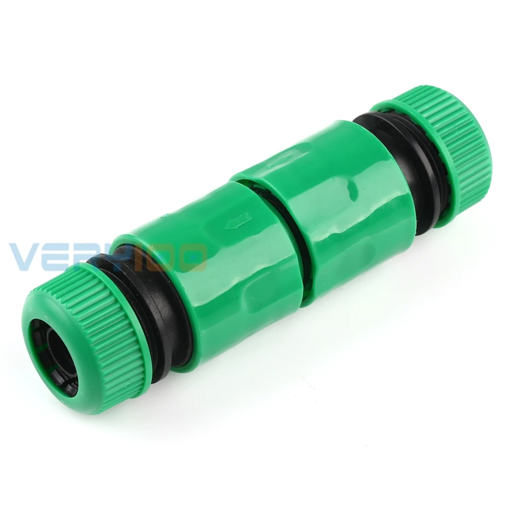 2pcs Lot Plastic 1\2" Water Pipe Tube Hose Coupler Plumbing Connector