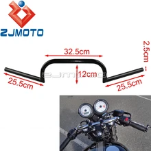 Мотоцикл 25 мм откатная Ручка Бар трекер тяга бар " Руль для Harley Sportster Springer Dyna Кафе Racer на заказ