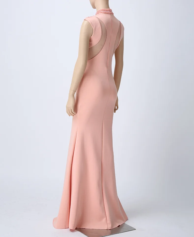 Hollow Out Diamond Banquet Party Dress Trumpet Mermaid Floor-Length Summer Dress Tunic Bodycon Sleeveless Bohemian Women Dresses (38)