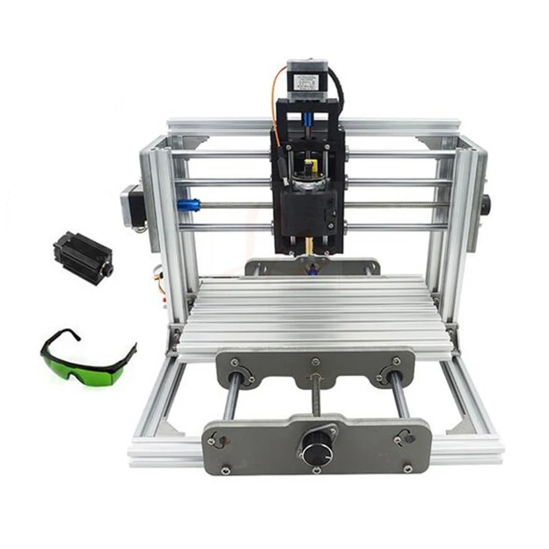 

Russia tax-free shipping mini CNC 2417 500mw 2500mw laser CNC engraving Pcb Milling Machine diy cnc router with GRBL control