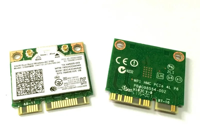 Notebook Computer Network Cards 3160HMW Wifi Bluetooth 4.0 Dual Band