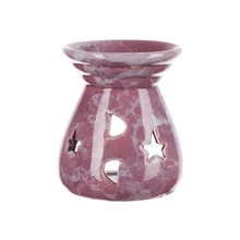 1 шт. керамическая Эфирная масляная курильница Керамическая Подставка для свечей курильница луна звезды аромат лампа Настольный орнамент домашний декор