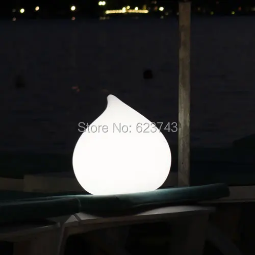 Height32cm 16colors Changeable Cordless Dew Led Round Water Drop Height32cm 16colors Changeable Cordless Dew Led Round Water Drop Light Waterproof Rechargeable Design Night