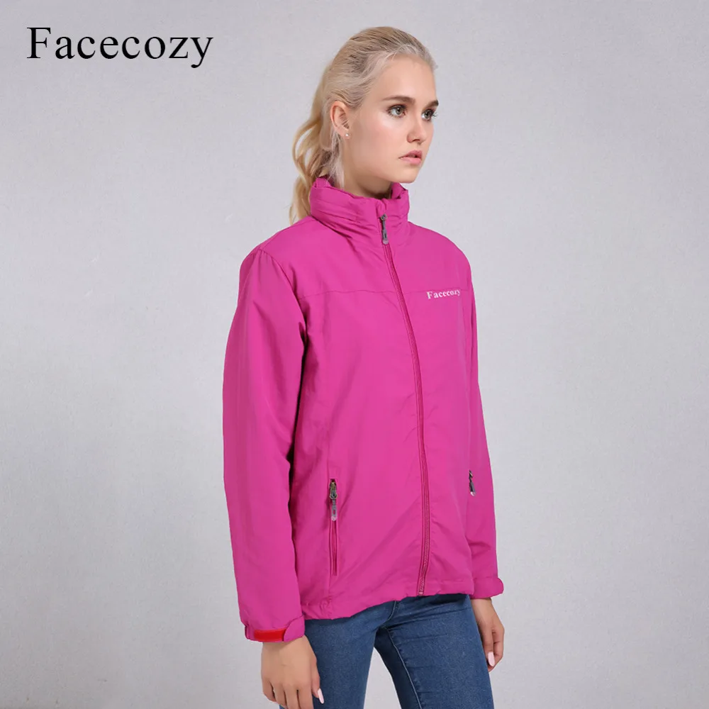 Facecozy женские водонепроницаемые походные куртки один слой тонкая весенне летняя