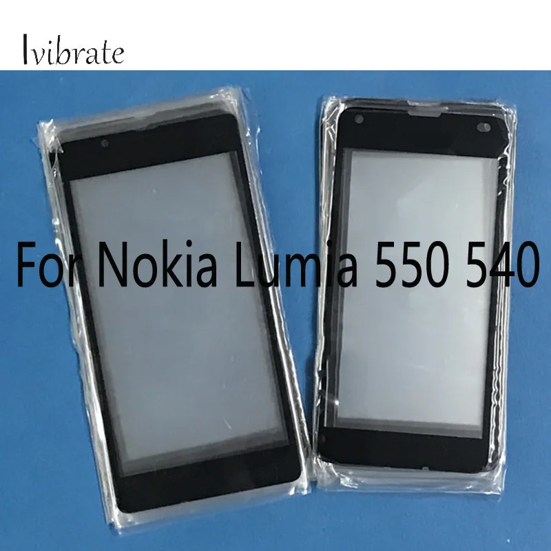 2 шт. A + качество для Microsoft Nokia Lumia 540 550 сенсорный дигитайзер экран стеклянная