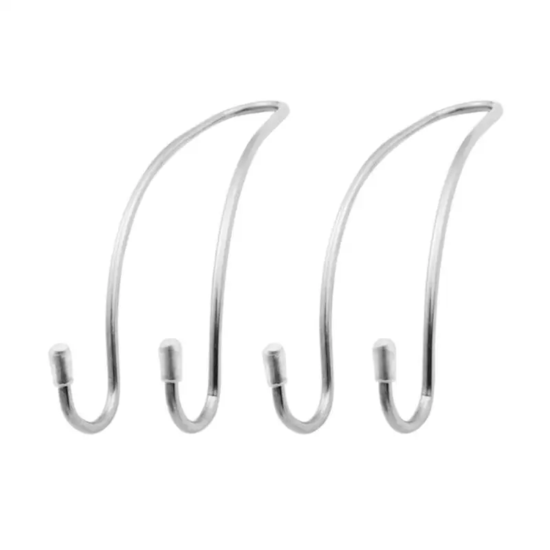 

2Pcs Multifunction Stainless Steel Car Back Seat Double Hook Auto Interior Headrest Hanger Clothes Storage Bag Pouch Hook Holder