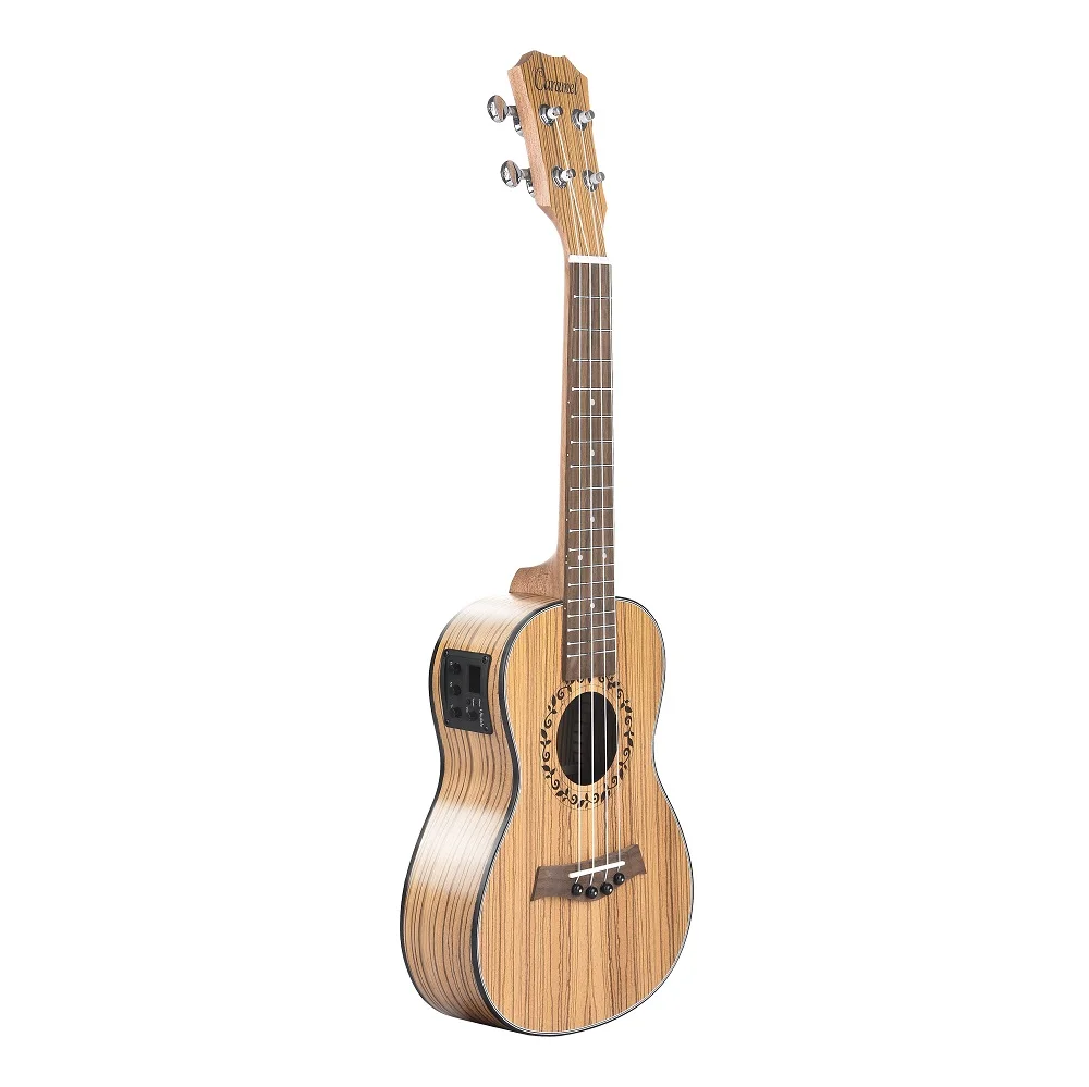 

Caramel CC100 Zebra Wood Concert Acoustic Electric Ukulele