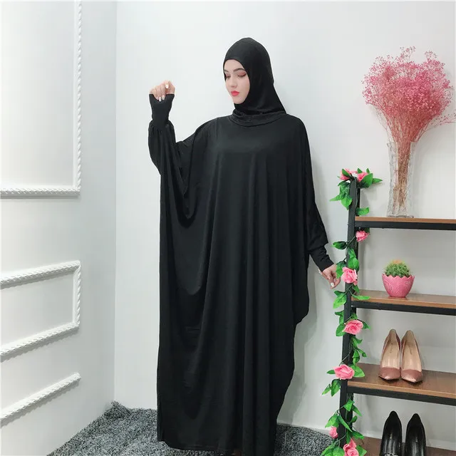 Женская молитвенная одежда мусульманская одежда цельное хиджабы абайя халат платье полное покрытие Рамадан ТОБ платье исламский Дубай Саудовская Арабская