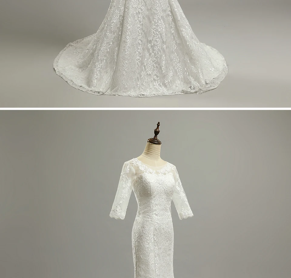 Свадебные платья русалки с коротким рукавом, белое свадебное платье принцессы Дубаи, винтажные Свадебные платья vestido de novia