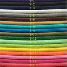 Антикварная ткань покрытая электрический шнур винтажная косичка из ткани лампа кабель Ретро текстиль подвесной светильник провод 2*0,75 мм