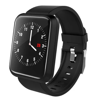 

Fashion Men Fitness Smart Watch Men Women Heart Rate Monitor Pedometer Square Bluetooth Large Screen GPS Touch Mens Sport Watch