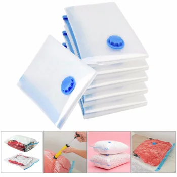 

Vacuum Storage Bag Foldable Extra Large Compressed Bag Transparent Border Compressed Organizer Saving Space Seal Bags
