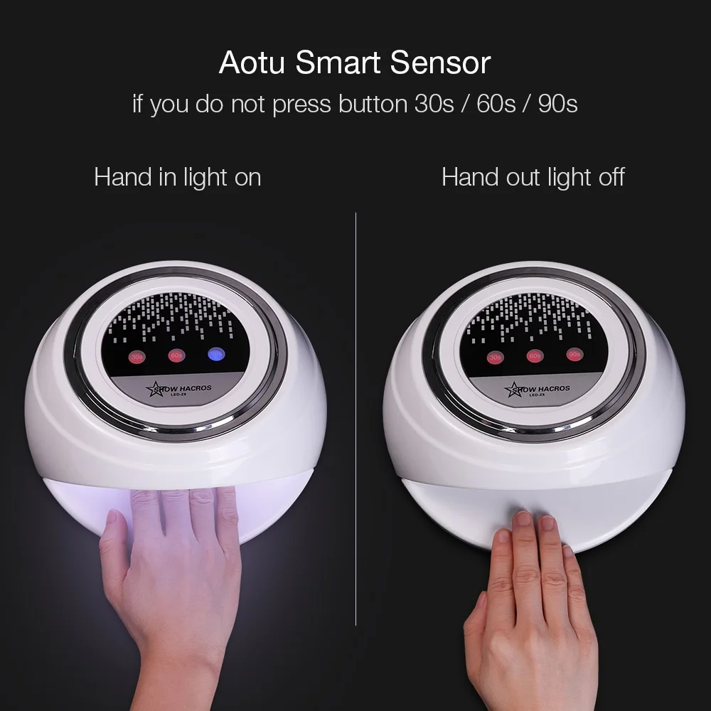 

60W UV LED Nail Lamp Automatic Sensor Ice Lamp For Nail Dryer for All Gel Polish Nail Art Tool Professional Led Lamp For Nail