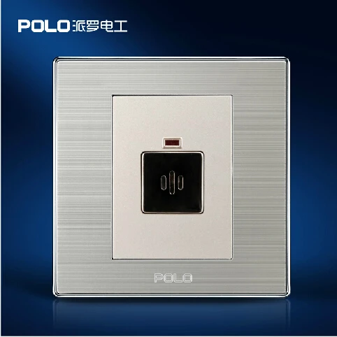 

Wholesale POLO Luxury Wall Switch, Light Switch,Sound and Light Control Time Delay Switch,Champagne / Black Color, AC 110~250V