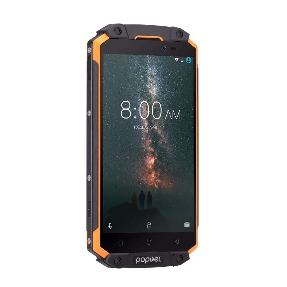 Русский GuoPhone POPTEL P9000 Max смартфон 5," 9000 мАч IP68 Водонепроницаемый MTK6750 Восьмиядерный 4 Гб 64 Гб OTG 13,0 МП+ 5,0 МП