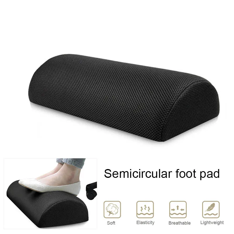 

Memory Foam Foot Rest Cushion Non-Slip Foot Stool Under Desk for Office Home DNJ998