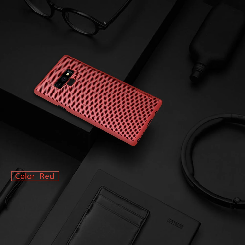 Чехол Nillkin для samsung Galaxy Note 9 Note9, легкий теплоотвод, чехол для телефона, чехол для samsung Note 9 - Цвет: Red
