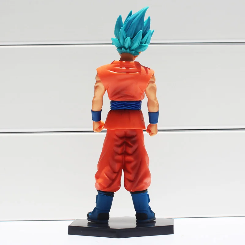 Экшн Фигурка восстановление F 18 см сон гокоу синие волосы Saiyan Kakarotto Коллекционная