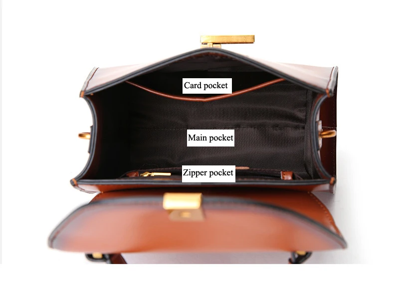 Women genuine leather handbag 18
