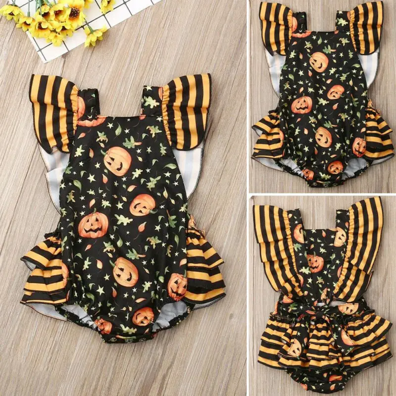 Disfraz Calabaza espeluznante para Bebé |[Envío Halloween en 24h