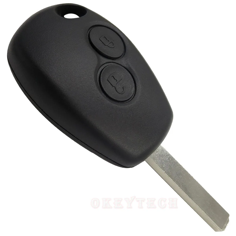 OkeyTech Новинка необработанная задняя крышка с 2 кнопками для Renault Duster Modus Clio 3 Volkswagen